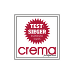 Testsieger-Siegel Espresso des Monats Crema 04/25 Auszeichnung