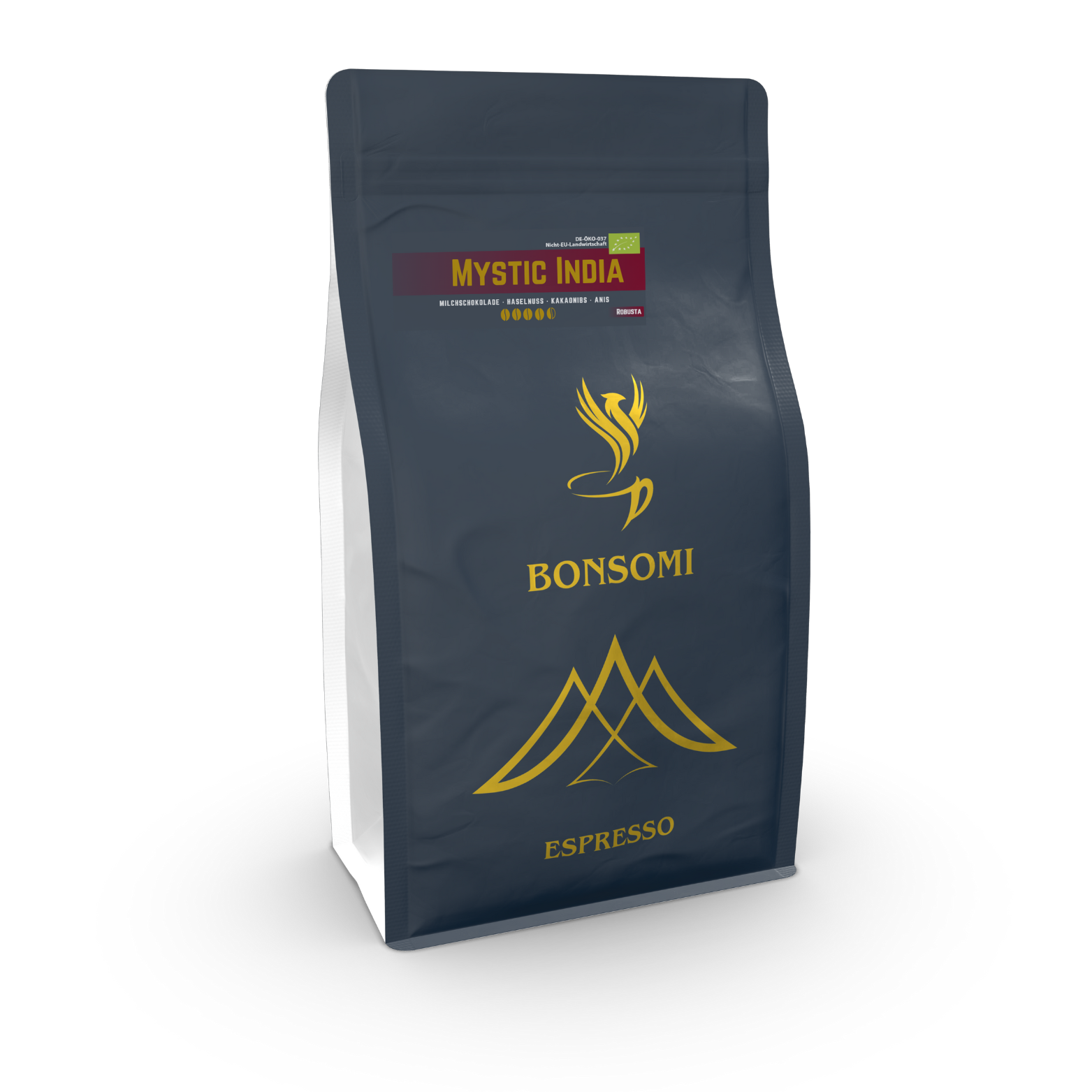 Mystic India Kaffee – Single Origin aus Indien, kräftig & würzig, mit intensiver Crema