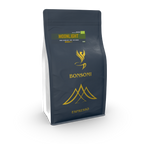 Moonlight BIO Kaffee – elegante Verpackung mit goldenem Mondmotiv, Bio-Röstkaffee aus Peru, geeignet für Siebträger & Milchalternativen