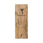 Lesezeichen Motane im Holzlook – minimalistisches Design mit Gravur